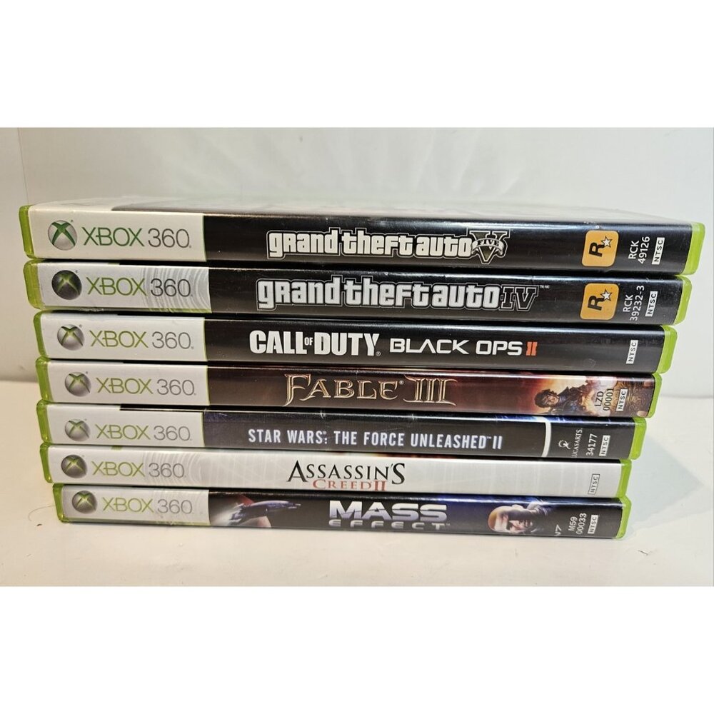 Lot of 7 Microsoft Xbox 360 Games * Please Read For Details